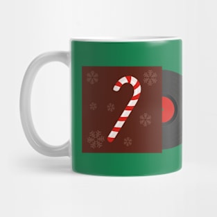 Christmas Music Vinyl | Gift Ideas | Candy Cane Mug